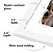 Americanflat 10x20 Collage Picture Frame - Displays (3) 5x7 Photos with Mat or (1) 10x20 Photo without Mat - Wall Gallery Decor - Plexiglass Cover - Hanging Hardware - Black